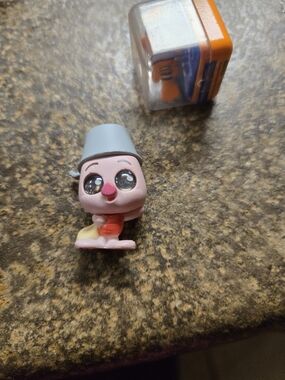 Disney Pink and Blue Mini Figure with Glitter Eyes